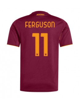 Billige AS Roma Evan Ferguson #11 Hjemmedrakt 2025-26 Kortermet
